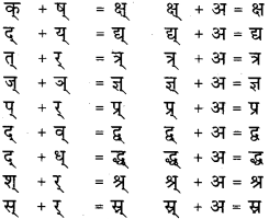 Varn Vinyas In Sanskrit RBSE Class 6 व्याकरण वर्ण-विचार