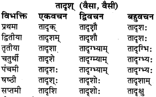 Ram Shabd Ke Roop Sanskrit Mein Class 6 RBSE