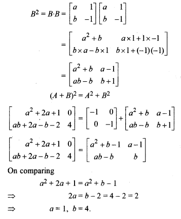 Class 12 Maths Exercise 3.2 Solutions Matrix