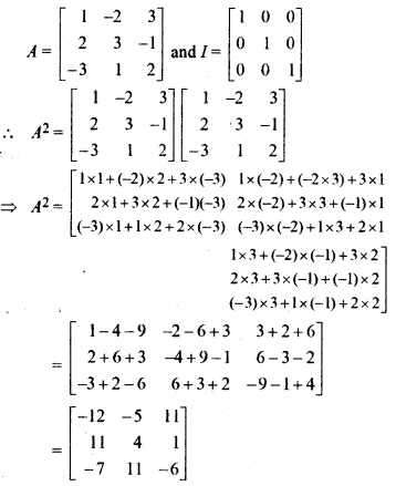 RBSE Solution Maths Class 12 Matrix