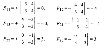 Class 12 Maths Chapter 5 Exercise 5.1 Inverse Of A Matrix And Linear Equations RBSE