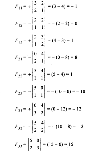 5.1 Maths Class 12 Inverse Of A Matrix And Linear Equations RBSE