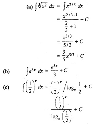 RBSE Solutions For Class 12 Maths Chapter 9 Integration