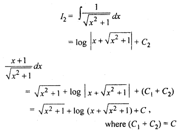 Exercise 9.3 Class 12 Maths Solutions Integration