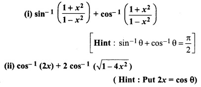 RBSE Solutions For Class 10 Maths Chapter 7 Ex 7.2 Differentiation
