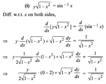 Exercise 7.3 Class 12 Differentiation