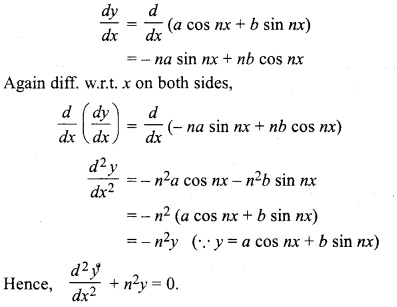 RBSE Solution Class 12th Maths Differentiation