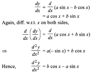 12th Maths RBSE Solution Differentiation