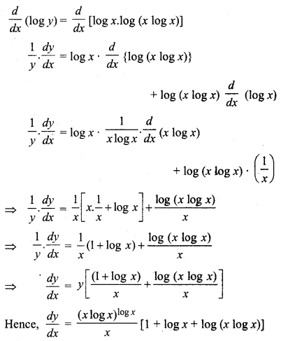 RBSE Solution 12th Math Differentiation Miscellaneous