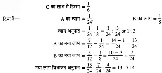 RBSE Solutions For Class 12 Accountancy Chapter 3 नये साझेदार का प्रवेश