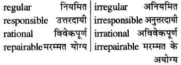 Hindi Opposite Words For Class 5 RBSE Solution