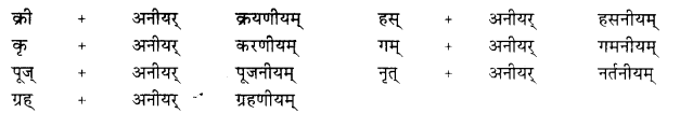 Pratyay Class 10 Sanskrit RBSE