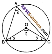 RBSE Solutions For Class 10 Maths Chapter 12.3 Circle