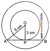 Ex 13.1 Class 10 RBSE Circle And Tangent