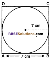 RBSE Solutions For Class 10 Maths Chapter 3.5 Circumference and Area of a Circle
