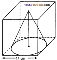 Chapter 16 Maths Class 10 RBSE Surface Area And Volume