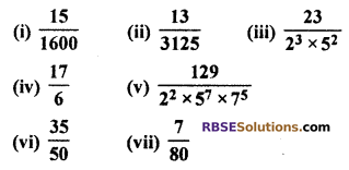 RBSE Solutions For Class 10 Maths Chapter 2 Real Numbers