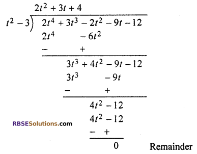 10th Class Maths Polynomials Exercise 3.2 Solutions Polynomials