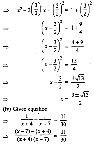 RBSE Maths Solution Class 10 Chapter 3
