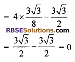 RBSE Solutions For Class 10th Maths Trigonometric Ratios Miscellaneous