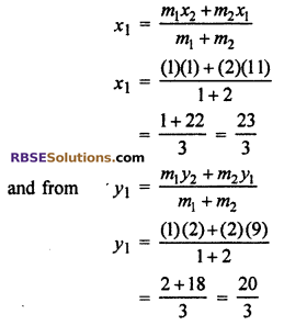 RBSE Solutions For Class 10 Maths Chapter 9 Miscellaneous Co-Ordinate Geometry