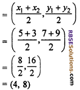 Maths Class 10 RBSE Solutions Co-Ordinate Geometry Miscellaneous
