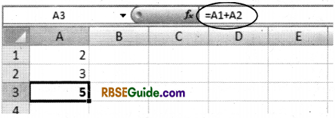 RBSE Class 12 Accountancy Notes Chapter 13 Application of Electronic Spreadsheet in Accounting img-21
