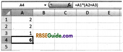 RBSE Class 12 Accountancy Notes Chapter 13 Application of Electronic Spreadsheet in Accounting img-25