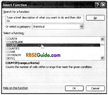 RBSE Class 12 Accountancy Notes Chapter 13 Application of Electronic Spreadsheet in Accounting img-32