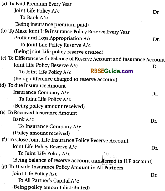 RBSE Class 12 Accountancy Notes Chapter 3 Accounting for Retirement and Death of Partner image - 79