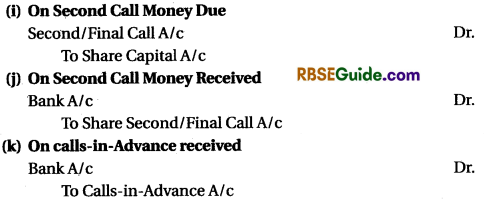 RBSE Class 12 Accountancy Notes Chapter 5 Company Accounts Issue of Shares and Debentures image - 8