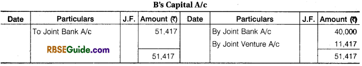 RBSE Class 12 Accountancy Notes Chapter 7 Joint Venture Accounts img-13