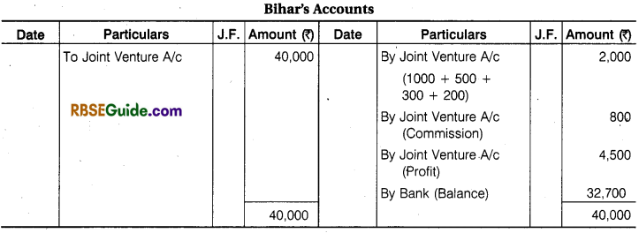RBSE Class 12 Accountancy Notes Chapter 7 Joint Venture Accounts img-35